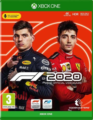 F1 2020 Xbox One Garantie & morgen in huis!, 1 speler, Ophalen of Verzenden, Zo goed als nieuw, Vanaf 3 jaar
