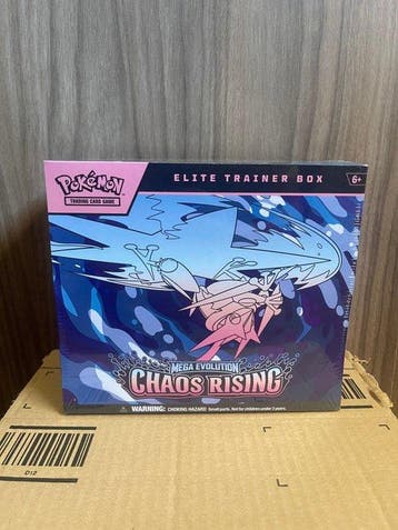 Pokémon Elite trainer box - Pokémon Mega Evolution Chaos, Nieuw