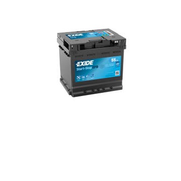 Exide EFB accu | EL550 | 12V 55Ah, Ophalen of Verzenden, Nieuw