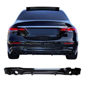 Diffuser voor mercedes e klasse w213 s213 glanzend zwarte ro, Nieuw