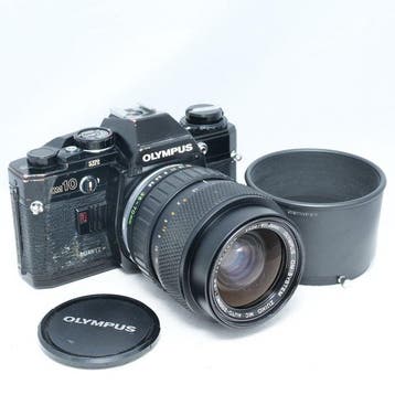 Olympus OM10 + Zuiko MC Auto-Zoom 35-70mm F3.6 Analoge, Audio, Tv en Foto, Nieuw