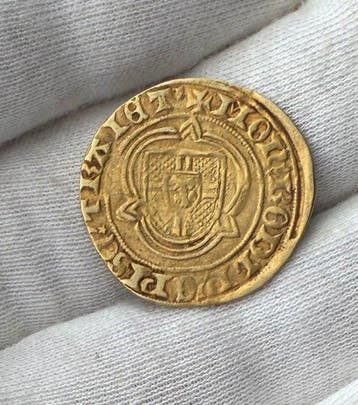 Nederland, Utrecht. Rudolf van Diepholt. Goudgulden 1430 -