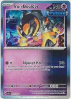 Iron Boulder 071/142 Holo Stellar Crown, Ophalen of Verzenden, Nieuw, Losse kaart, Foil