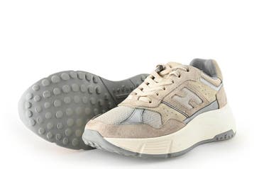 Hogan Sneakers in maat 37½ Beige, Kleding | Dames, Verzenden, Beige, Gedragen, Sneakers of Gympen