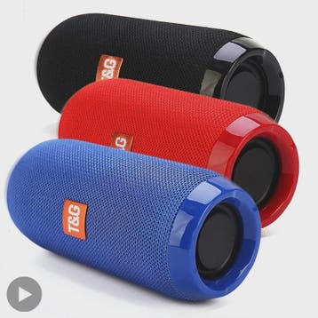 Draagbare Bluetooth Speaker met FM Radio, Subwoofer en 10W S, Verzenden, Nieuw