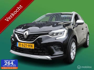 Zakelijke Lease |  Renault Captur 1.0 TCe 90 Evolution,NAVI,, Gebruikt, Euro 6, Overige brandstoffen, Zwart