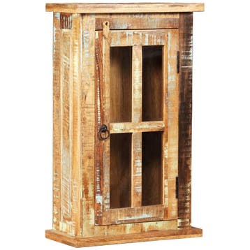 vidaXL Wandkast 44x21x72 cm massief gerecycled hout, Huis en Inrichting, Verzenden, Nieuw