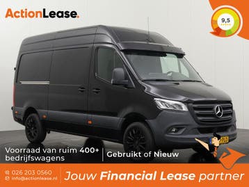 Mercedes Sprinter Bestelbus L2 H2 2023 Diesel Automaat, Auto's, Automaat, Zwart, Diesel, Nieuw