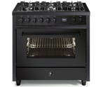 Steel Gasfornuis EQ9F-6 NF  - 90 CM3895, Witgoed en Apparatuur, Ophalen of Verzenden, Nieuw