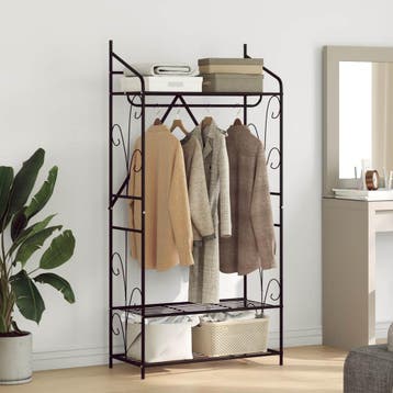 vidaXL Open Kledingkast Effen 78 x 36 x 158 cm, Verzenden, Nieuw