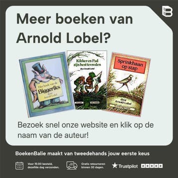 Kikker en pad zijn altijd samen / Blokboekjes - Arnold Lobel, Boeken, Verzenden, Gelezen, Arnold Lobel
