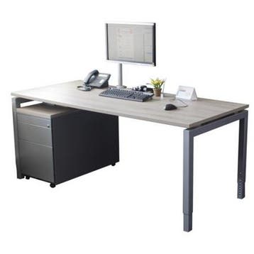 (MDK-101487) Kwadrant bureau 200 x 80 cm, Huis en Inrichting, Bureaus, Ophalen of Verzenden, In hoogte verstelbaar, Nieuw