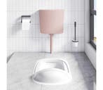 Spoelbak zalmkleurig | retourdeal 50% korting, Doe-het-zelf en Verbouw, Sanitair, Ophalen of Verzenden, Nieuw, Steen, Toilet