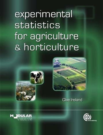 Experimental Statistics for Agriculture and Horticulture, Verzenden, Nieuw
