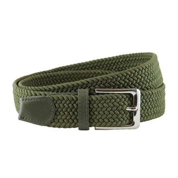 Houtkamp Elastische Riem Comfort - Groen - 90, Kleding | Dames, Riemen en Ceinturen, Verzenden, Nieuw, 100 cm of meer, 3 tot 5 cm