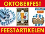 Oktoberfest feestartikelen en kleding - Fun-en-feest.nl, Verzenden, Nieuw