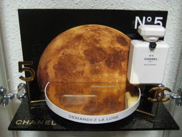 Demandez la Lune, Chanel - Reclamebord - Metaal, Plastic