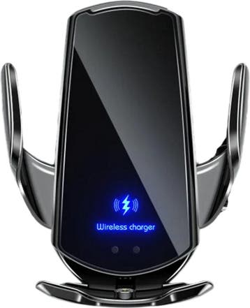 Telefoonhouder auto – Ventilatierooster – Draadloze oplader, Ophalen of Verzenden, Nieuw