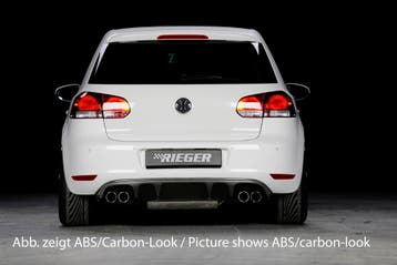 Rieger diffuser | geschikt voor VW Golf 6 VI 2008-2012 | ABS, Verzenden, Nieuw, Volkswagen