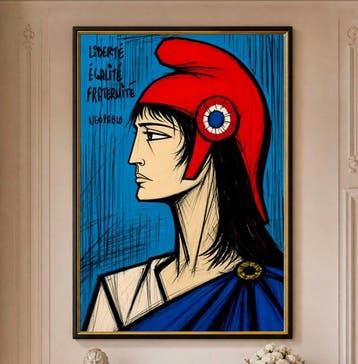 Néo Pablo - Marianne — In the spirit of Bernard Buffet