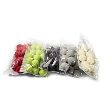 Oasis® rainbow mini sphere 4 cm ballen per stuk 40 ivory, Ophalen of Verzenden, Nieuw