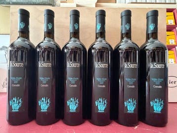 2017 La Source - Cornalin - Valle dAosta - 6 Flessen (0.75, Nieuw