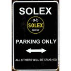 Wandbord - Solex Parking Only, Ophalen of Verzenden, Nieuw