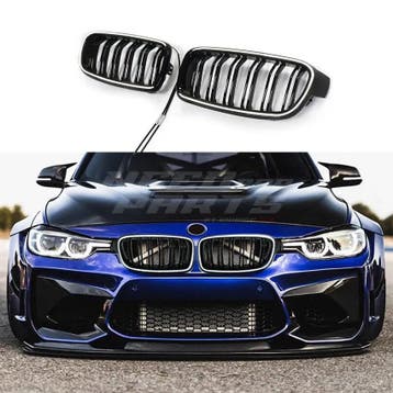 Double Line Grille Voor BMW 3 Series F31/F30 – M Performance, Ophalen of Verzenden, Nieuw