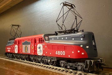 AHM Rivarossi H0 - Elektrische locomotief (1) - GG-1 4800, Hobby en Vrije tijd, Modeltreinen | H0, Nieuw