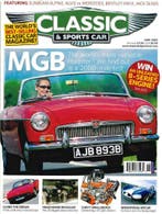 CLASSIC AND SPORTSCAR MGB MERCEDES-BENZ 220SE COUPÉ, Verzenden, Gelezen, Algemeen