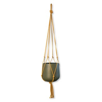 Minimalistische Plantenhanger - Kies kleur en lengte -, Huis en Inrichting, Ophalen of Verzenden, Nieuw