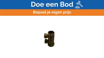 Bieden: Durable 1/2 Inch Brass Dual Outlet Collector for Ma, Watersport en Boten, Bootonderdelen, Ophalen of Verzenden, Nieuw
