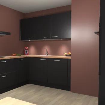 Zwarte keuken Noorwegen 47466, Verzenden, Nieuw