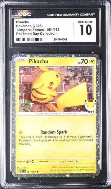 Pokémon - 1 Graded card - CGC 10 GEM MINT 2026 POKEMON, Nieuw