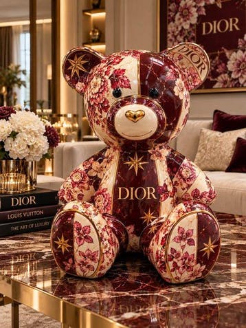 Naor - NAOR – Teddy Burgundy Luxury