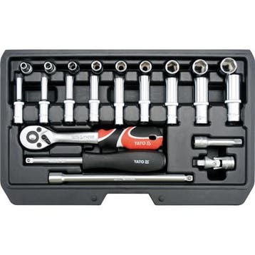 Doppenset / Gereedschapset, 23 Delig, Verzenden, Nieuw