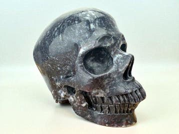 kippenbloedsteen Schedel “Hoge Kwaliteit” Gesneden schedel -, Antiek en Kunst