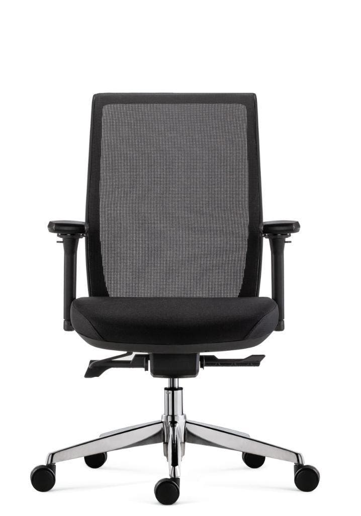 Ergonomische bureaustoel, Huis en Inrichting, Bureaustoelen, Bureaustoel, Zwart, Nieuw, Ergonomisch, Verzenden