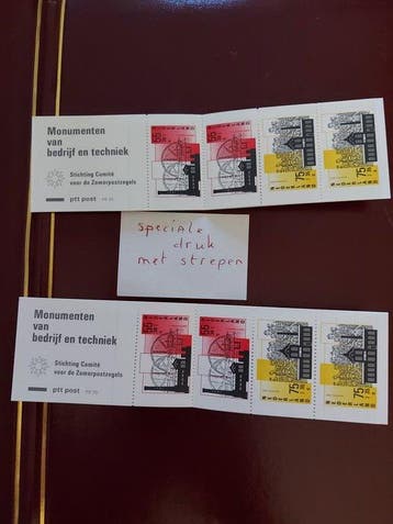 Nederland - 320 postzegel boekjes in 2 albums