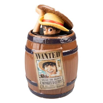 One Piece Wanted Monkey D. Luffy Koekjestrommel, Ophalen of Verzenden, Nieuw