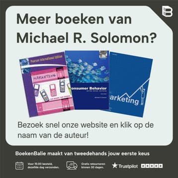 Marketing - Michael R. Solomon 9789043023580, Verzenden, Gelezen, Michael R. Solomon