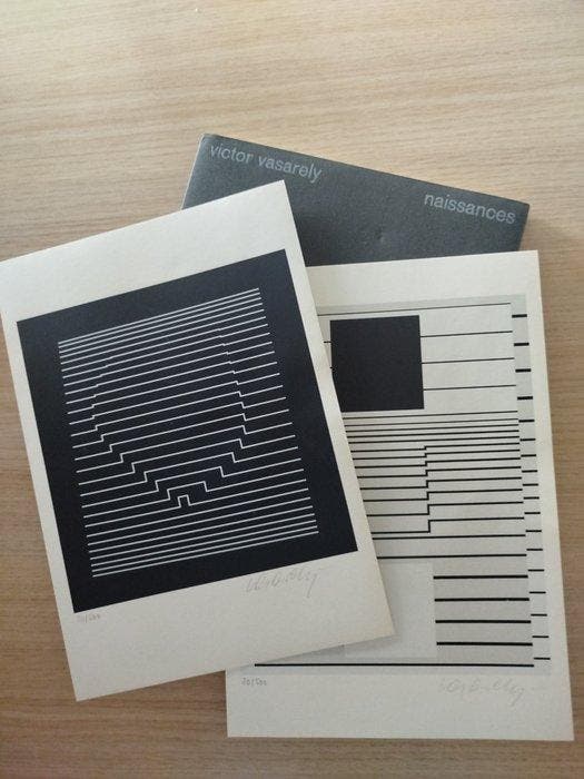 Victor Vasarely (1906-1997) - Naissances, Antiek en Kunst, Antiek | Overige Antiek