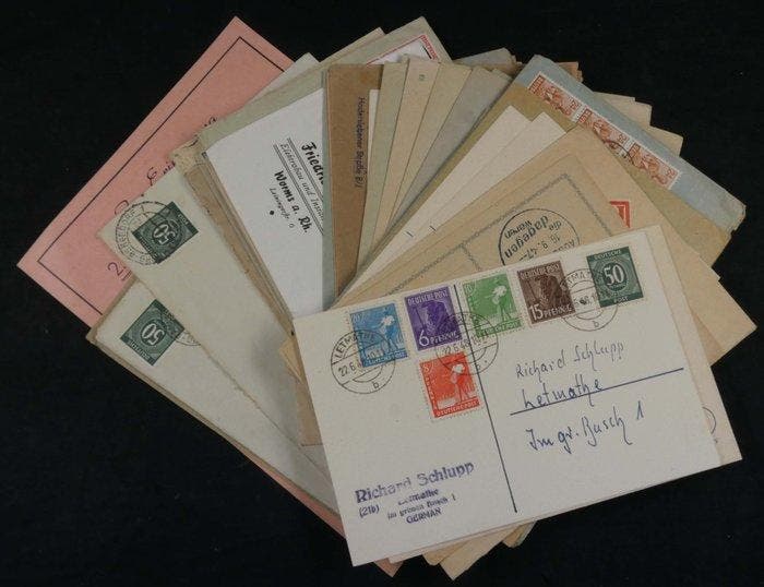 Geallieerde bezetting - Duitsland - Geallieerde bezetting, Postzegels en Munten, Postzegels | Europa | Duitsland