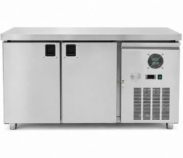 Vrieswerkbank Foodtruck - 2-Deurs - RVS - H 85 x B 136 x D 6, Verzenden, Nieuw in verpakking