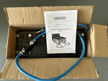 Wegoma dvs-g pneumatische vacuümklem 400 mm x B 130 mm, Ophalen of Verzenden, Gebruikt