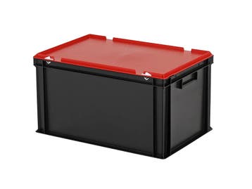 Combicolor dekselbak - 600 x 400 x H 335 mm (versterkte, Ophalen of Verzenden, Nieuw