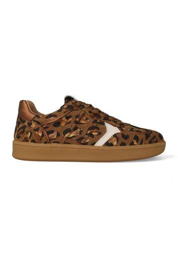 DWRS Sneakers Mirabel Leopard Bruin / Off White-39, Kleding | Dames, Schoenen, Verzenden, Nieuw, Bruin