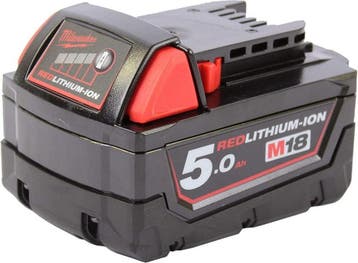 Milwaukee M18B5 Li-ion 5.0Ah/18V accu, Verzenden, Nieuw