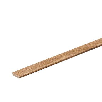 Co-Pro Plakplint Donker Eiken 6571 - 24 x 5 mm, Doe-het-zelf en Verbouw, Plinten en Afwerking, Ophalen of Verzenden, Nieuw