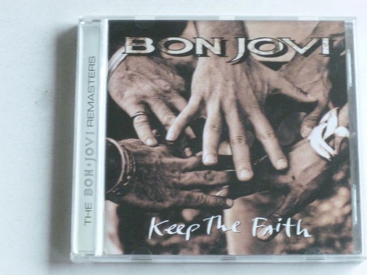 Bon Jovi - Keep the Faith (geremastered), Cd's en Dvd's, Cd's | Rock, Zo goed als nieuw, Verzenden